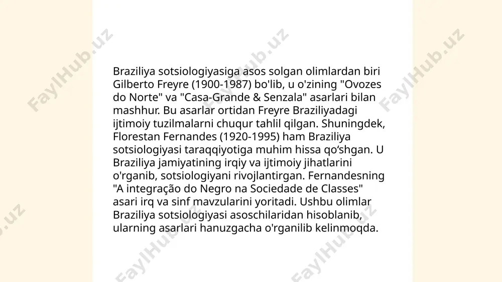 braziliyada sotsiologiyaning rivojlanishi - Page 4