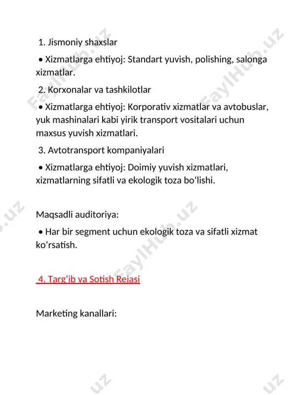 avtomobillarni yuvish va tozalash xizmati - Page 3