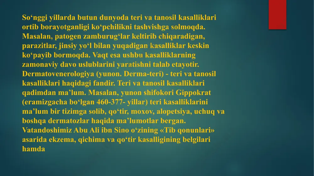o‘zbekistonda dermatovenerologiya moduli - Page 4