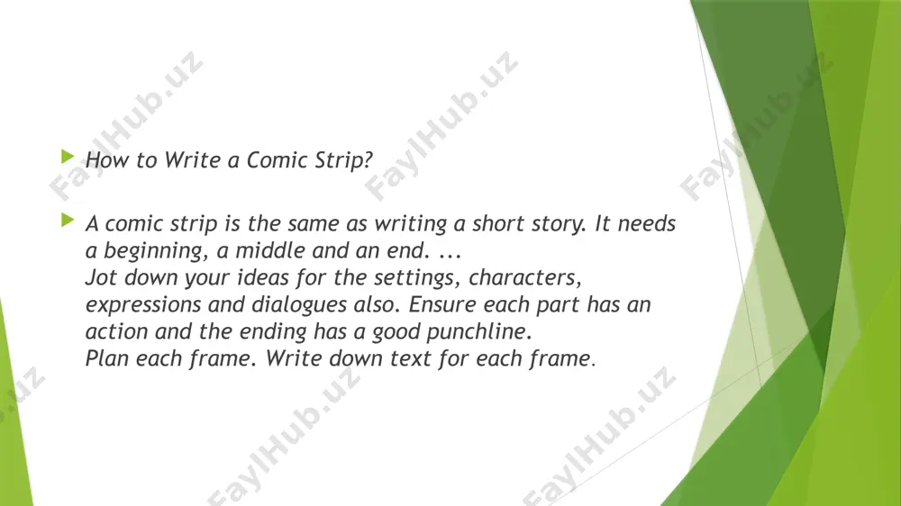 comic strip activities - Page 3