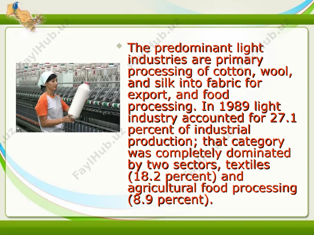 industry and agriculture of uzbekistan - Page 5