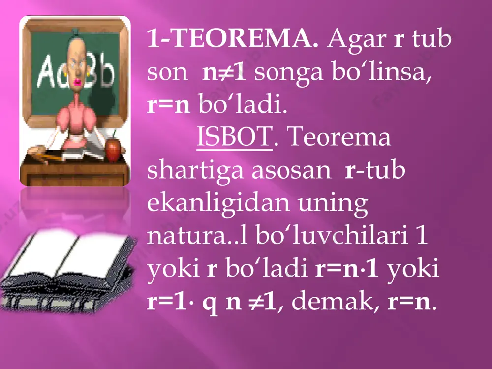 tub va murakkab sonlar. eratosthenes galvir tub sonlar jadvali - Page 4