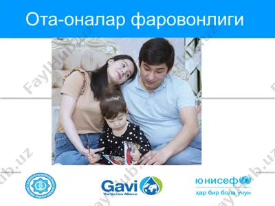 ota-onalar farovonligi — PPTX