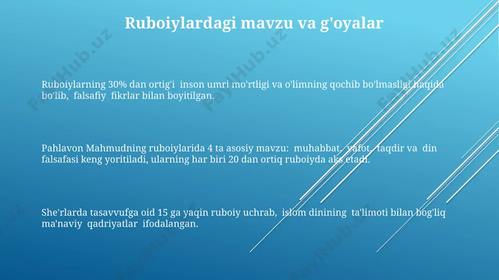 pahlavon mahmud ruboiylari mutolaasi - Page 3