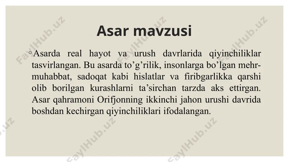 xudoyberdi to‘xtaboyevning “beshbolaliyigitcha” asaritahlili - Page 5