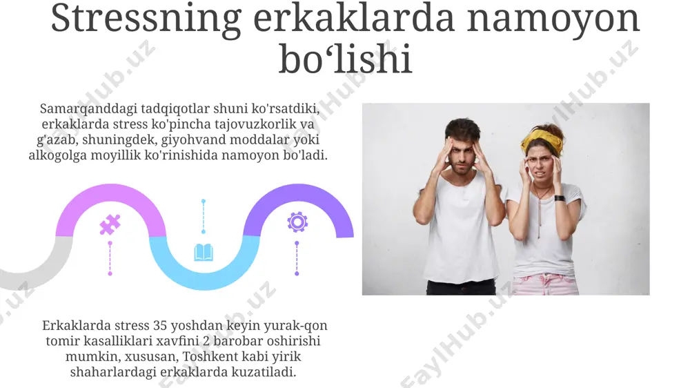 stres jinsi ayollarda va erkaklarda qanday kechadi - Page 5