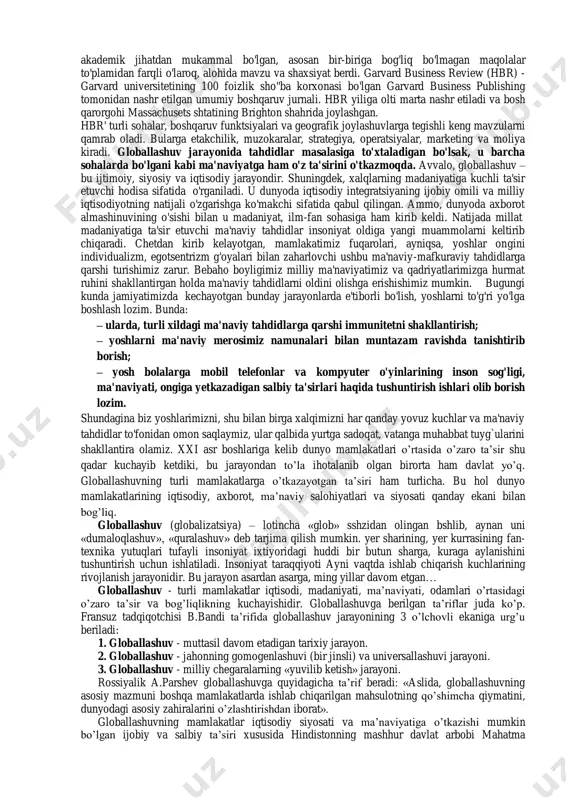 lni kengroq auditoriya uchun ochiqroq qilish uchun oʻzgartirdi. maqolalar qisqartirildi va jurnal mavzusi kengaytirildi. 1994 yilda garvard biznes maktabi mustaqil tashkilot sifatida garvard business publishing (hbp) ni yaratdi. hbp 2006 va 2008 yillar oralig'ida bir nechta qayta tashkil etishdan o'tdi, lekin oxir-oqibatda bugungi kunda mavjud bo'lgan bozorga yo'naltirilgan uchta guruhga aylandi: biznes ta'limi materiallari uchun amaliy tadqiqotlar, maqolalar va kitob bo'limlarini tarqatuvchi oliy ta'lim; standartlashtirilgan onlayn va moslashtirilgan oflayn yetakchilikni rivojlantirish kurslarini taklif qiluvchi korporativ trening; va garvard business review jurnali va veb-saytini (hbr.org) nashr etuvchi va kitoblarni (garvard business review press) nashr etadigan garvard business review group. 2009 yilda hbr time jurnalining sobiq muharriri ady ignatiusni muharrir qilib oldi. -asosiy. ignatius garvard business review guruhidagi barcha tahririyat operatsiyalarini nazorat qiladi. ignatius ishga qabul qilingan paytda, aqsh tanazzulga yuz tutgan edi, ammo hbr bu mavzuni yoritmadi. “dunyo yangi yondashuvlarga juda muhtoj edi. odatdagidek biznes ishonchli javob emas edi, - deb …