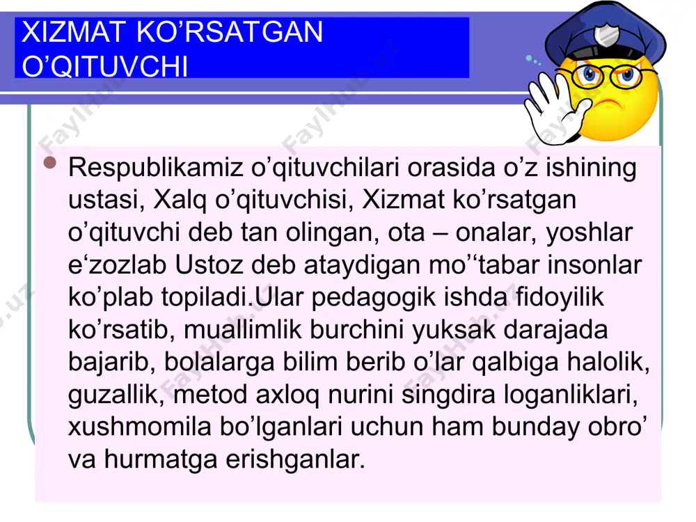 unosabati namoyon bo’ladi. shaxsning niyati (mayli) zamirida uni u yoki bu maqsadga undovchi manfaatlar mavjuddir. manfaatlar ijtimoiy va shaxsiy qimmatga ega bo’lib, ma‘lum bir ehtiyojlardan hosil bo’ladi. insonning maqsadi doimo asoslangan bo’ladi. sabab (vaj) muomala metodining, xatti-harakatining, qiliqning bir qismi bo’lib, biror harakatni bajarishga, uning yaxshi yoki yomon ekanligini baholashga asos bo’ladi. motivlar (sabab, vaj) ijtimoiy qimmatli yoki xudbinlik xarakteriga ega bo’lib, ko’zlagan maqsadga erishish uchun vositalar tanlashga ta‘sir etadi. lekin axloqiy maqsadga faqat axloqiy vositalarni qo’llash bilangina erishish mumkin. * shahardagi maktablardan birida 3-sinfda shunday hodisa sodir bo’ldi. sinfdagi o’quvchilar ikkita guruhga bo’linib, tuvaklarga gul ustirib, sinf xonasini bezatish uchun musobaqa o’tkazishdi. bolalar uylaridan gul tuvak, gul ko’chat keltirib, gul ustirishga kirishdilar. musobaqa (uyin) ni yakunlashda bir hafta qolganida birinchi tuvakdagi gullar sulib qoldi.bolalar har qancha o’rinsalar ham foydasi bo’lmadi.maktabning biologiya o’qituvchisiga murojaat qilishga to’g’ri keldi. biolog muallim gul ko’chatlaridan birini tortib ko’rsa, uning ildizi kesilgan ekan. bu ishni …