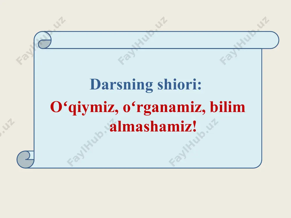 c c a b a c yangi mavzu: mezozoy, kaynazoy eralaridagi hayot reja: 1.mezozoy erasidagi hayot 2.kaynazoy erasidagi hayot mezazoy erasi 175 mln davom etgan trias bo’r yura trias davrida iqlim quruq kelgan. o‘rmonlar ignabargli o‘simliklar, sagovniklar, sporali o‘simliklardan iborat bo‘lgan. quruqlikda sudralib yuruvchilarning xilma-xilligi oshgan. ularning keyingi oyoqlari oldingisiga nisbatan kuchli rivojlangan. hozirgi vaqtda yashab turgan kaltakesak, toshbaqalarning ajdodlari ham shu davrda paydo bo‘lgan. yashash uchun kurash, tabiiy tanlanish natijasida ba’zi bir yirtqich sudralib yuruvchilar tarixiy jarayonda o‘zgarish tufayli tanasi kalamushdek dastlabki sutemizuvchi hayvonlar kelib chiqqan. taxmin qilinishicha, ular hozirgi o‘rdakburun va yexidnalar singari tuxum qo‘yib, ko‘paygan. trias yura davrida o‘rmonlarda ochiq urug‘lilar hukmronlik qilgan. ularning ba’zilari, ya’ni sekvoyalar hozirgi vaqtgacha yetib kelgan. dastlabki gulli o‘sim- liklarning tuzilishi ibtidoiy bo‘lgan. sporali va ochiq urug‘li o‘simliklarning gurkirab rivojlanishi natijasida o‘txo‘r sudralib yuruvchi hayvonlar tanasi nihoyatda yiriklashgan. ba’zilarining tanasi 20-25 m ga yetgan. sudralib yuruvchi hayvonlar faqat quruqlikda emas, balki suv, …