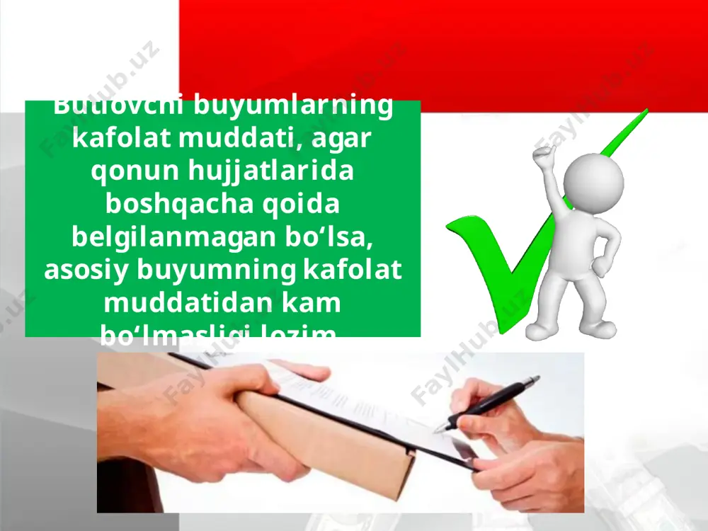 tovar sifatiga beriladigan kafolat - Page 5