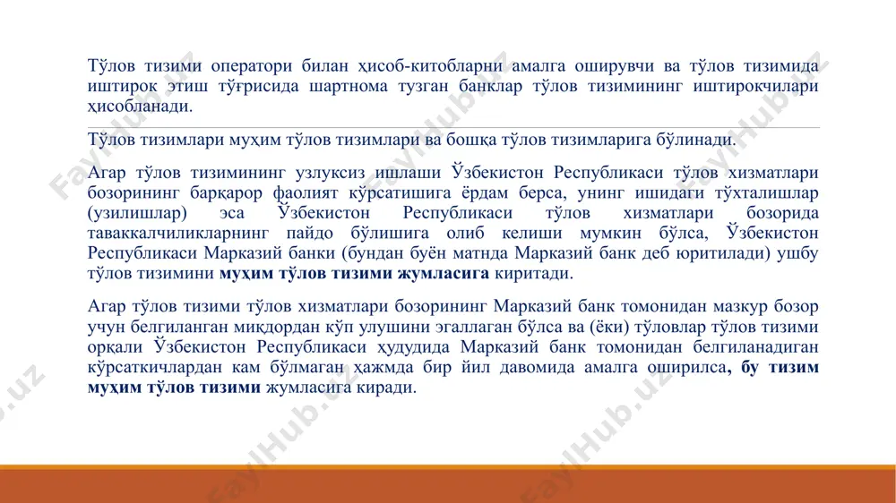 зиб берувчи 8 харидор мол етказиб берувчи банк 5, 9 харидор банк 3, 11, 11а 1 10 7 2 12 8 4 6 аккредитивга ариза № сана тўловчининг номи тўловчининг стири дебет тўловчининг ҳ/р тўловчининг коди тўловчи банкининг номи сумма олувчининг номи кредит олувчининг ҳ/р олувчи банкининг номи олувчи банкининг коди сумма сўз билан амал қилиш муддати шартнома n буюртма n буюртма санаси товар, ишлар ёки хизмат номи ҳужжат тури қўшимча шартлар раҳбар ф.и.о. (имзо) бош бухгалтер ф.и.о. (имзо) текширилган маъқулланган банк томонидан ўтказилган банк имзо имзо сана м.ў. инкассо топшириқномаси инкассо топшириқномаси - мижознинг банкка тўловчининг ҳисобварағидан сўзсиз тартибда маблағларни ҳисобдан чиқариш тўғрисидаги талабини англатади. солиқ тўловлари, божхона тўловлари, суд орқали тўловлар, бюджетдан ташқари фондларга ўз вақтида тўланмаган тўловлар ва б. қ. инкассо топшириқномаси № сана тўловчининг номи тўловчининг стири дебет тўловчининг ҳ/р тўловчининг коди тўловчи банкининг номи сумма олувчининг номи кредит олувчининг ҳ/р олувчи банкининг номи олувчи банкининг …
