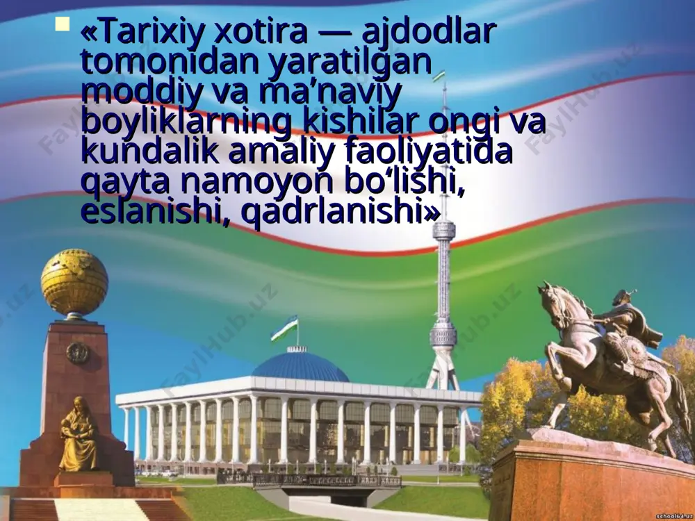 tarixiy xotira g`oya va mafkuraning rivojlanishidagi ijtimoiy ma`naviy omil - Page 5
