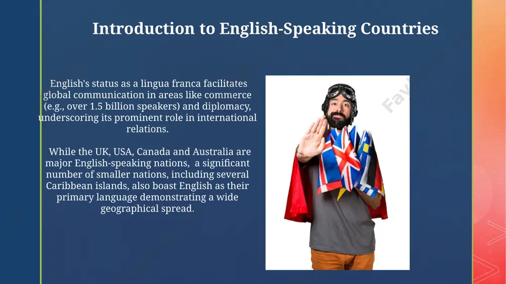 english speaking countries presentation - Page 4
