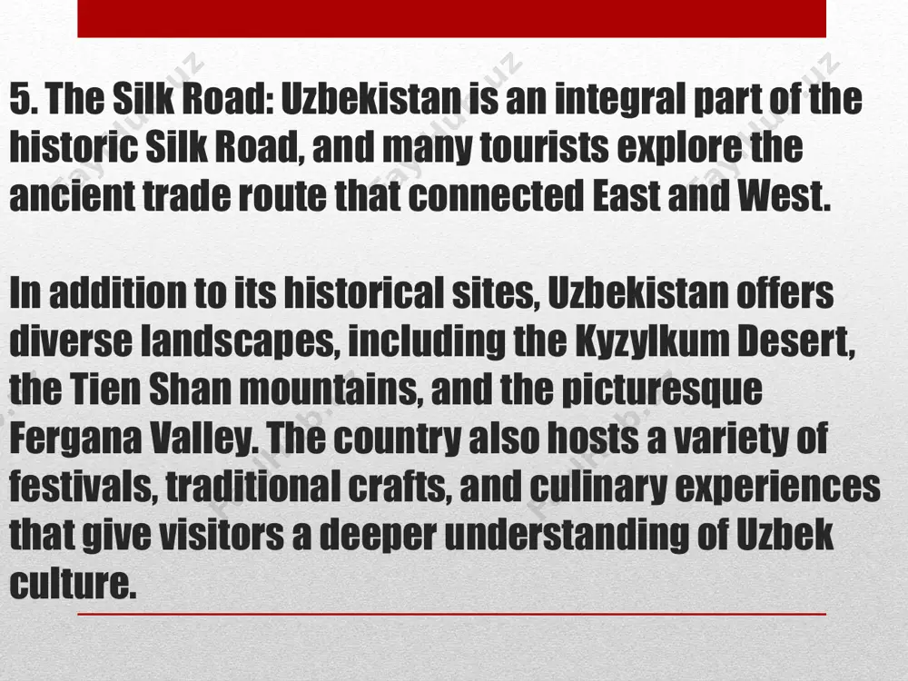 tourism in uzbekistan - Page 5