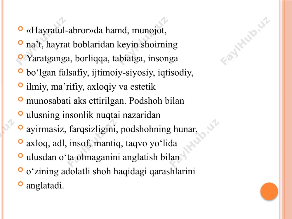 “hayrat ul-abror”dagi axloqiy, ma’rifiy qarashlar - Page 3