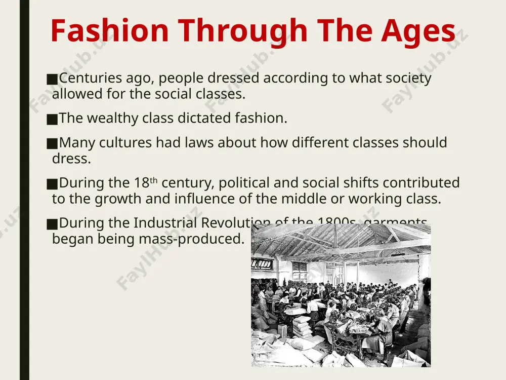 history of fashion - Page 5