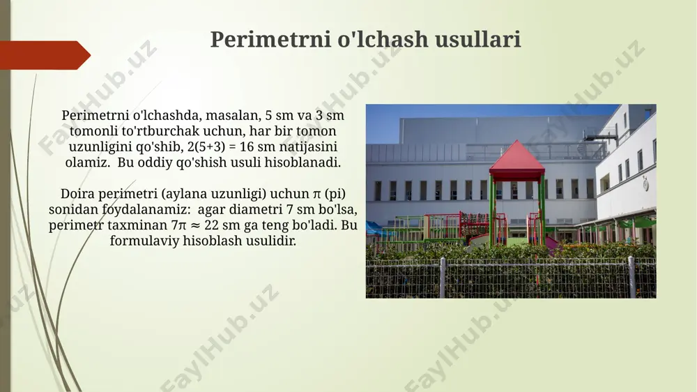 boshlangʻich sinfda perimetr va yuza tushunchalari - Page 3