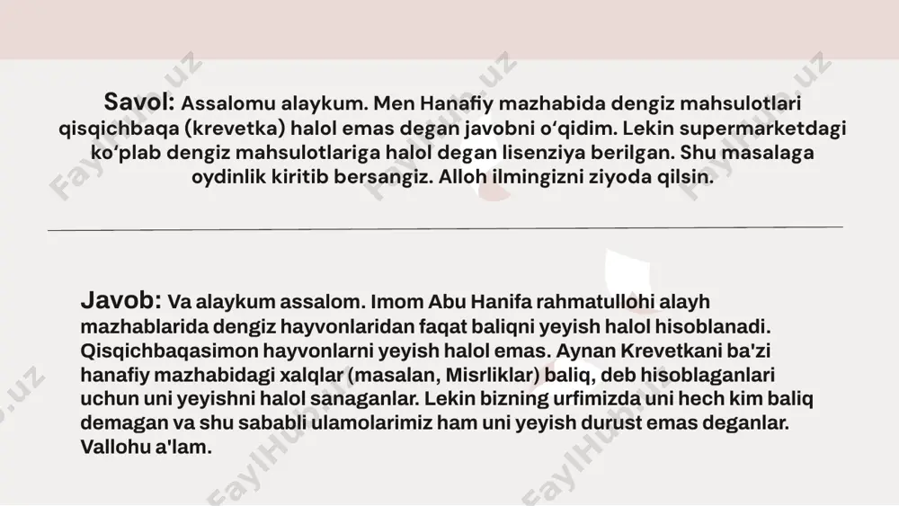zamonaviy fiqhiy masalar va ularga berilgan fatvolar - Page 3