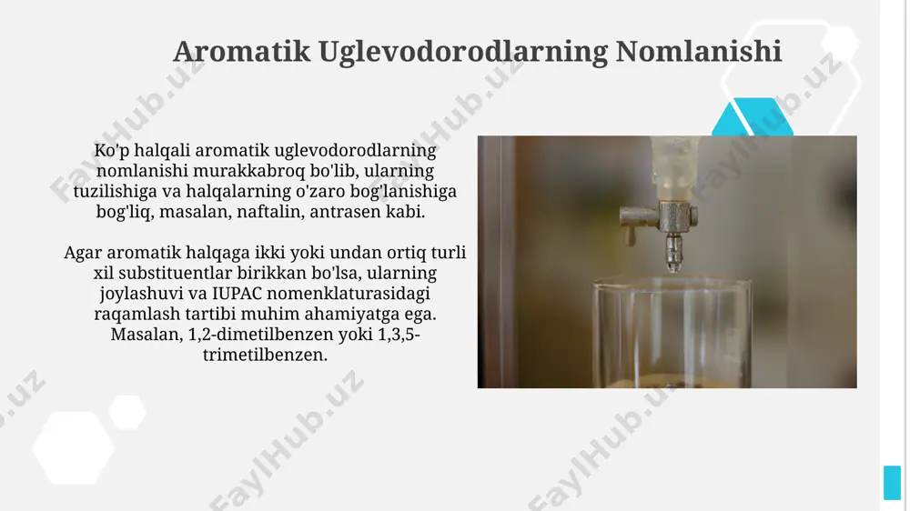 aromatik uglevodorodlar ta'rifi va xossalari - Page 3