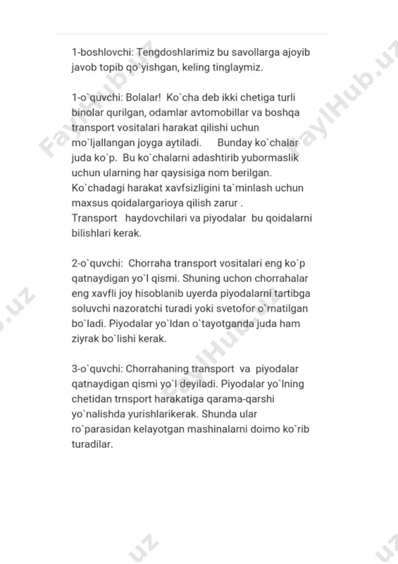 "yo’l qoidasi - umr foydasi" - Page 3