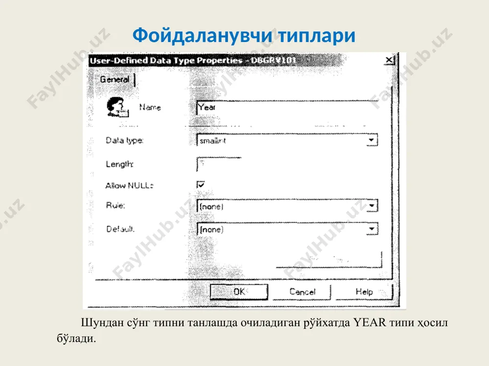 ms sql serverda ma’lumotlar bazasi bilan ishlash (mbbt) - Page 4