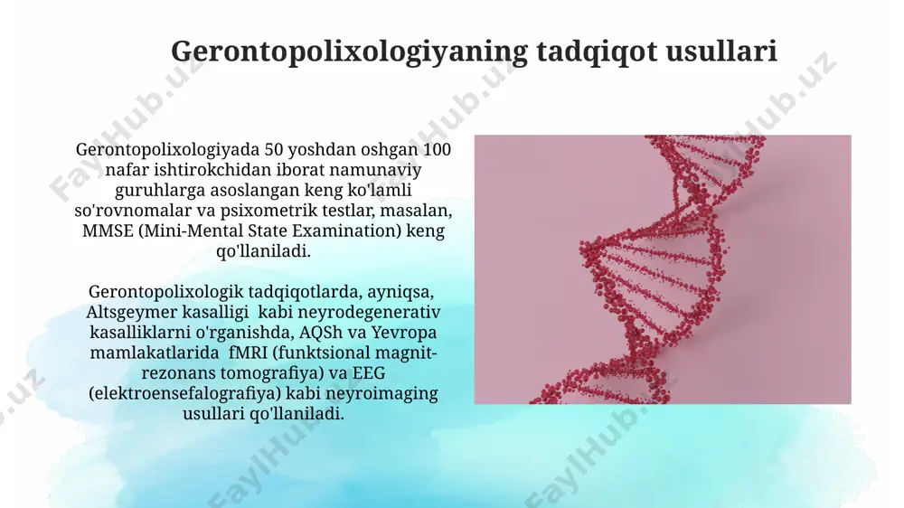 gerontopsixologiyaning fan sifatida rivojlanishi - Page 4