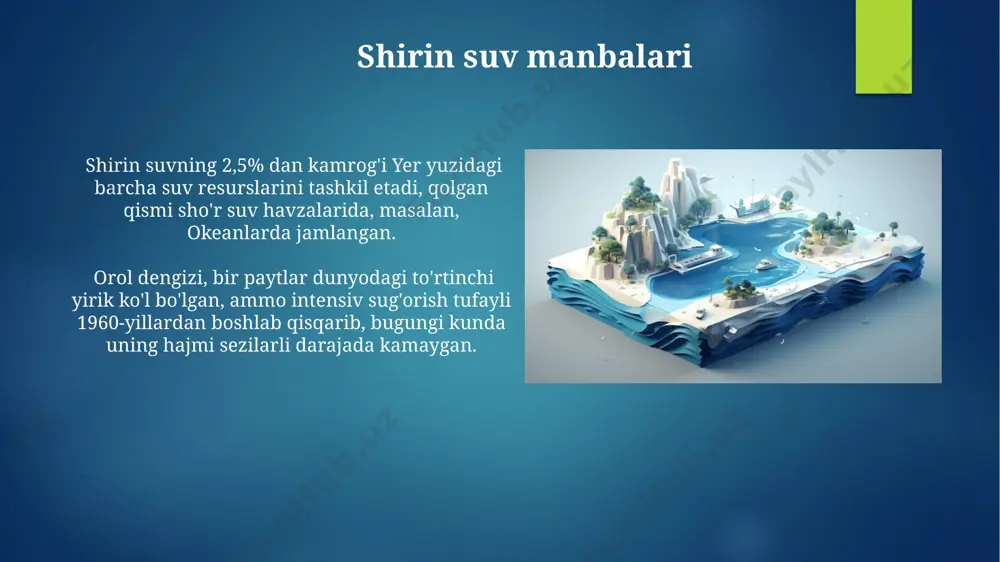 gidrosfera va uning tarkibiy qismlari - Page 3