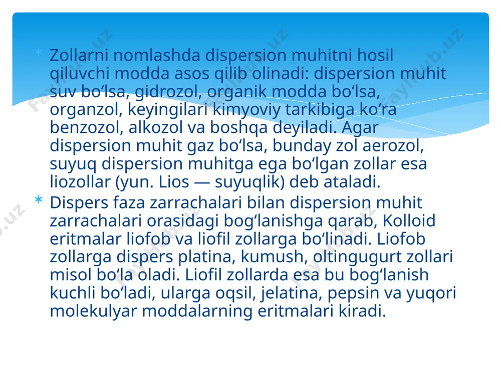 kolloid sistemalarning molekulyar-kinetik va spetsifik xossalari - Page 4