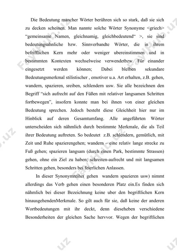 klingt in manchen verwendungsweisen derber, ist allerdings auch medizinischer fachausdruck; birne wird in der umgangssprsche zu humoristischen zwecken gebraucht. beispiel: die amstratin nach luft wie der karpfen beim fischhandler, bevor ihm der fischhandler eins über den schadel gibt. (christine nostlinger. die ilse ist weg. berlin und munchen 1991,s. 69). ähnlich verhalt es sich mit dem synonymen buch, schmoker und walzer dagegen salopp wirken. allerdings ist schmocker heute auch schon als begriffliches synonym zu verwenden, nähmlich mit der bedeutung in der umgangssprache «ein dickeres, inhaltlich weniger anspruchvolles buch, das den leser oft in besonderer weise fesselt» “schmocken”bedeutet in der niederdeutschen mundart schmauchen, rauchen. das wort walzer bedeutet in der umgangssprache (scherzhaft gebraucht) ein sehr dickes buch, das so schwer ist, das man es mit großer mühe rollt-кататьперекатыват fortbeqwegen kann. diese beiden wörter stehen stilistisch auf der gleichen hohem aber zegen genau besehen eine begriffliche differenzierung schmocker bezieht sich vor allem auf …