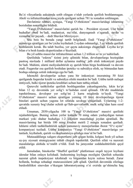 trator ofisi xizmatlari bilan talabalar to‘liq qamrab olinadi. dual ta’limga yana 50 ming talaba jalb qilinadi. oliy ta’limda ilmiy salohiyatni 55 foizga chiqarish, xorijda 5 ming nafar pedagog malakasini oshirish rejalashtirilgan. ilg‘or muhandislik maktablarini 25 taga yetkazib, sanoat korxonalari bilan loyihalar qiymatini 10 barobar oshirish maqsad qilingan. taqdimotda mutasaddilar shu borada amalga oshiriladigan ishlar haqida axborot berdi. ma’lumki, oliy ta’limga qabul jarayonida “avval test, keyin tanlov” tamoyiliga o‘tildi. davlat granti talabalarning iqtidoriga qarab ajratiladigan bo‘ldi. moliyaviy mustaqillik berilgan 40 ta oliygohda registrator ofisi tashkil qilindi. natijada dekanat va bo‘limlarda shtatlar 20 foizga qisqarib, 30 ta xizmat turi raqamlashdi. ushbu tajribadan kelib chiqib, shunday ofislarni boshqa oliy o‘quv yurtlarida ham ochish, ta’lim va ilm-fan xizmatlarini qamrab olgan yagona raqamli tizim joriy etish bo‘yicha ko‘rsatmalar berildi. amaliyot bilan uyg‘unlikni kuchaytirish maqsadida dual ta’lim yo‘lga qo‘yilmoqda. hozirda 15 ming talaba 957 ta korxonaga biriktirilgan. lekin korxonalarda bunga qiziqish kam. shu bois dual ta’limda …