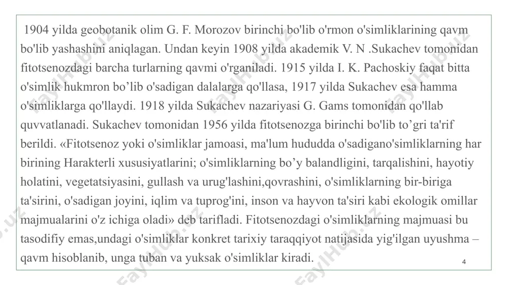fitotsenoz strukturasi - Page 4