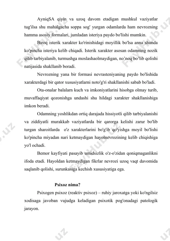 psixika va kasalliklar - Page 4