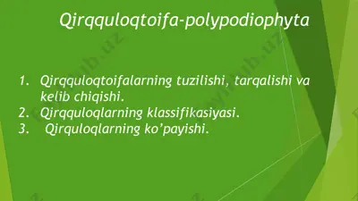 qirqquloqtoifa-polypodiophyta — PPTX