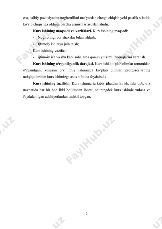 ab 3 guruhga boʻlinib, vaqtincha (6—12 oy) yoki muddatsiz qilib tayinlanadi. 1-guruh nogironligiga mehnat qobiliyatini butunlay yoʻqotgan va boshqaning doimiy parvarishi, yordami, nazoratiga muhtoj boʻlgan shaxslar; 2-guruh nogironiga mehnat qobiliyatini butunlay yoʻqotgan, lekin boshqalarning doimiy parvarishiga muhtoj boʻlmagan, shuningdek, mehnat turidan qatʼi nazar, unda uzoq muddat ishlay olmaydigan shaxslar; 3-guruh nogironligiga mehnat qobiliyati sezilarli darajada pasaygan shaxslar kiradi. nogironlar davlat nafaqasi bilan taʼminlanadi, zarur boʻlganda davolanadi, ularga protezlar beriladi, ishga, maxsus maktablarga joylashtirish uchun sharoit yaratiladi. nogironlarni tibbiy, ijtimoiy va kasbiy reabilitatsiya qilish orqali faol hayotga, mehnatga jalb qilish dolzarb masala hisoblanadi. “nogiron” atamasi oʻrniga “nogironligi boʻlgan shaxs”dan foydalanish taklif qilinmoqda. bmtning nogironlar huquqlari toʻgʻrisidagi konvensiyasini ratifikatsiya qilishning zarurligi qayd etilmoqda. oʻzbekistonda nogironligi boʻlgan shaxslarni qoʻllab-quvvatlash jamgʻarmasini tashkil etish maqsad qilingan. bundan tashqari, taxminan kelgusi yilda qoʻshimcha ravishda quyidagi chora-tadbirlar qabul qilish koʻzda tutilgan: · nogironlikni tayinlash masalasi boʻyicha hamkorlikning elektron tartibi joriy etiladi (2018-yil 1-yanvardan). natijada, yidxp orqali elektron …