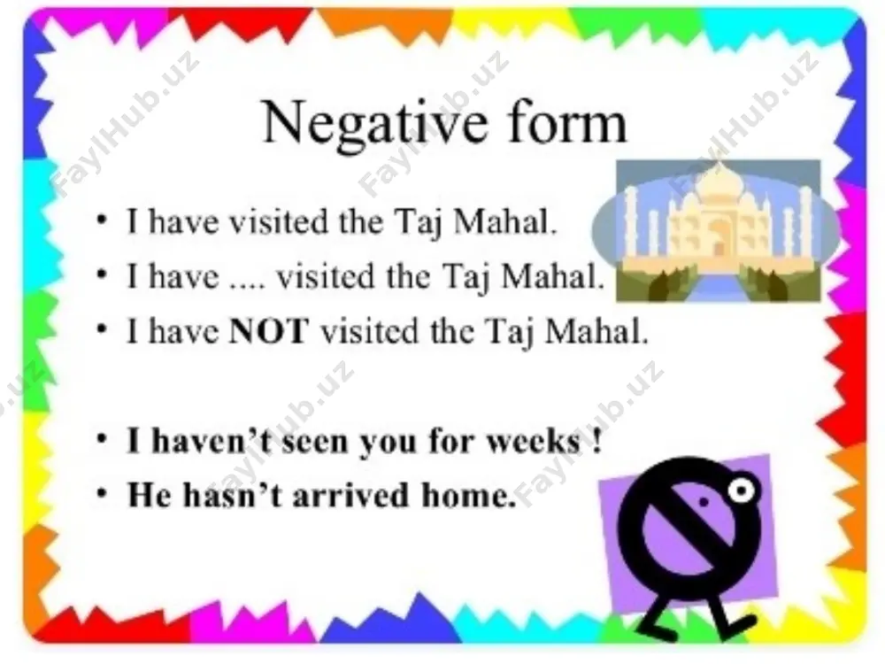 present perfect tense - Page 4