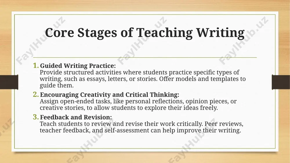 teaching writing: information and analysis - Page 5
