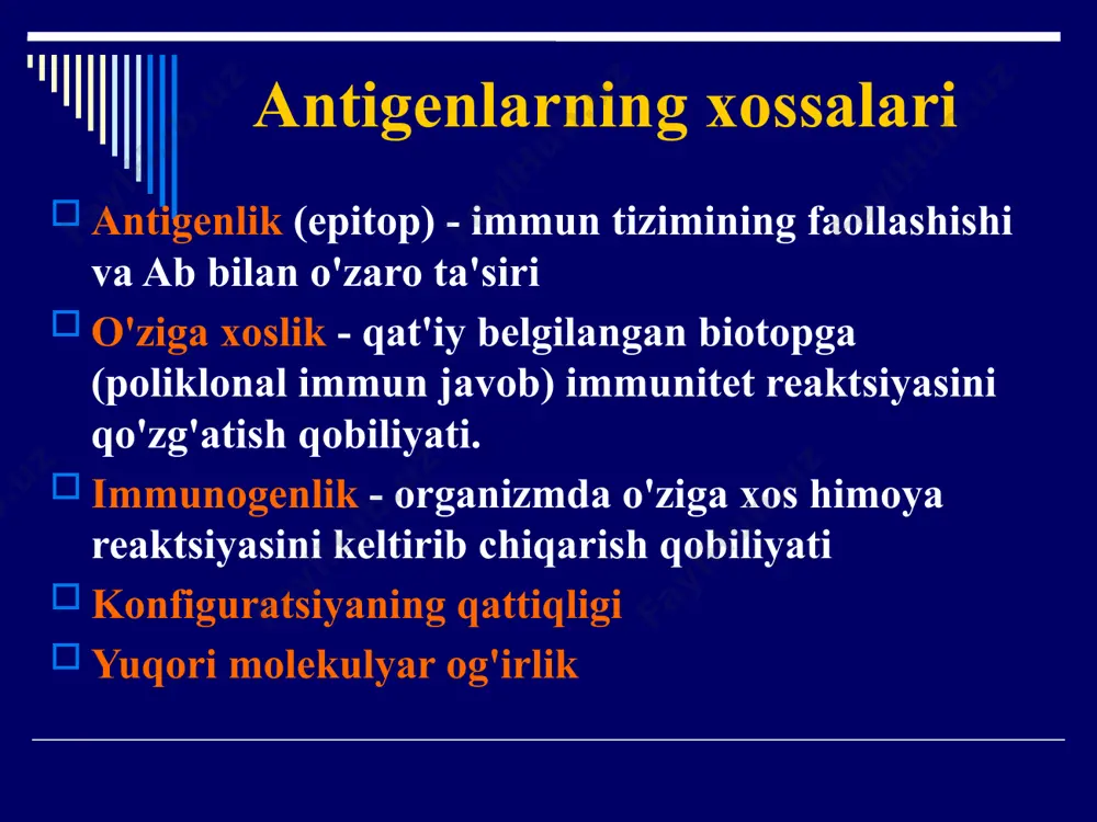 ishlatiladi . antigen yuklangan qizil qon hujayralari bu antigenga xos antikorlar mavjudligida bir-biriga yopishadi va cho'kadi. antikorlarni aniqlash (serodiagnoz) uchun eritrotsit diagnostikum sifatida ishlatiladi . agar qizil qon hujayralari antikorlar bilan to'ldirilgan bo'lsa ( eritrotsit antikor diagnostikum ), keyin ular antijenlarni aniqlash uchun ishlatilishi mumkin. sahnalashtirish . polistirol plitalari quduqlarida sarumning ketma-ket suyultirilishi tayyorlanadi. oxirgi quduqqa 0,5 ml aniq ijobiy sarum va oxirgi quduqqa 0,5 ml fiziologik eritma (nazorat) qo'shing. keyin barcha quduqlarga 0,1 ml suyultirilgan eritrotsit diagnostikum qo'shiladi, chayqatiladi va 2 soat davomida termostatga joylashtiriladi. buxgalteriya hisobi . ijobiy holatda, qizil qon tanachalari teshikning pastki qismida katlanmış yoki qirrali (teskari soyabon ) tekis hujayralar qatlami shaklida joylashadi , salbiy holatda ular shaklda joylashadilar. tugmalar yoki uzuk ga inhibisyon reaktsiyasi (rtga) rtga immunofluoresan reaktsiyasi (rif) reef yog'inlar reaksiyalari eruvchan yoki kolloid dispers ag ning at bilan oʻzaro taʼsiridan soʻng koʻrinadigan choʻkma (choʻkma) yoki muhitning umumiy loyqaligi hosil boʻlish hodisasiga asoslanadi …