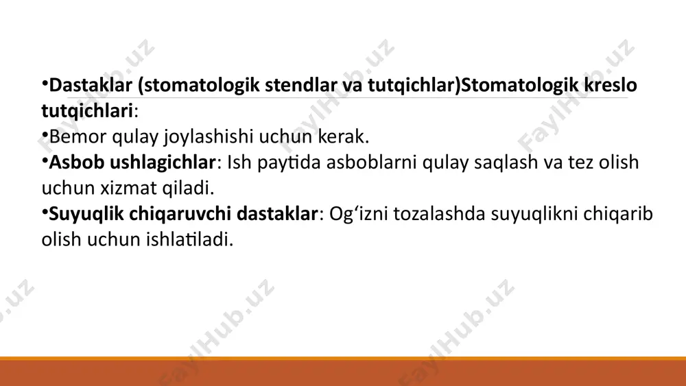 stomatologiyada qo'llaniladigan dastalar va dastaklar - Page 5