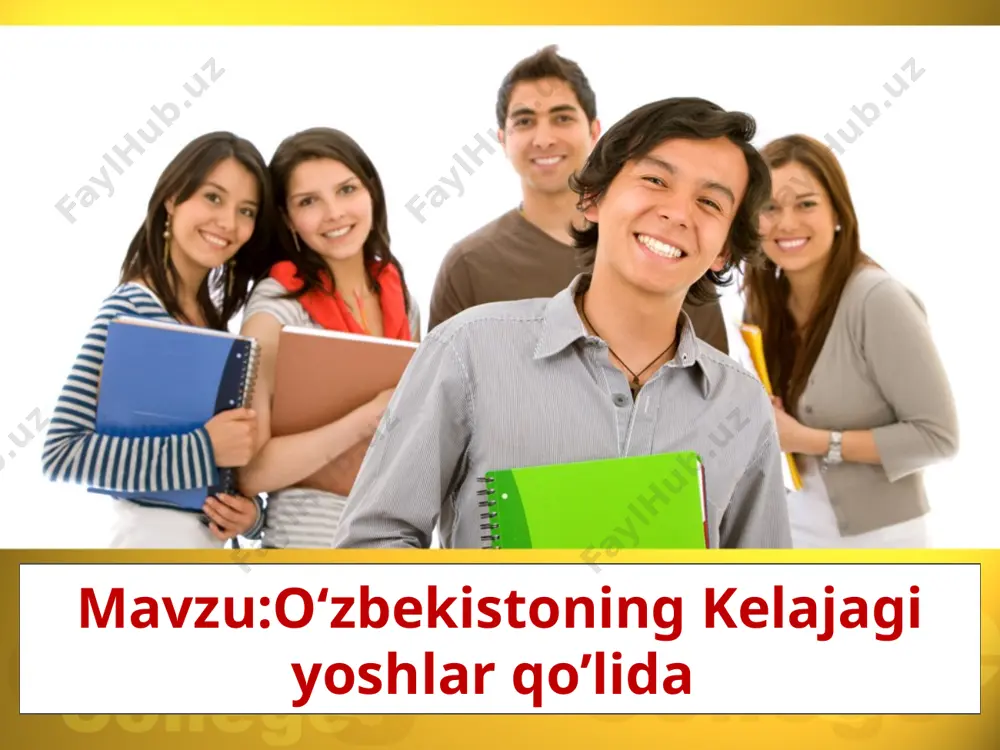 a, balet, cholg‘u ijrochiligi, an’anaviy ijrochilik, raqs yo‘nalishlarida “nihol” mukofoti bilan taqdirlangani tom ma’noda ularga ko‘rsatilayotgan yuksak e’tibor va g‘amxo‘rlikning yorqin ifodasidir. “nihol” mukofoti 2005-yilda o‘zbekiston respublikasi prezidentining “o‘zbekiston respublikasi qurolli kuchlari safida muddatli harbiy xizmatni o‘tayotgan harbiy xizmatchilarga beriladigan imtiyozlar tizimini yanada takomillashtirish chora-tadbirlari to‘g‘risida”gi qarori e’lon qilindi. yoshlarga e’tiborning kuchayishi. 2016-yilda “yoshlarga oid davlat siyosati to‘g‘risida”gi o‘zbekiston respublikasi qonuni qabul qilindi. prezidentimizning 2017-yil iyuldagi “yoshlarga oid davlat siyosati samaradorligini oshirish va o‘zbekiston yoshlar ittifoqi faoliyatini qo‘llab-quvvatlash to‘g‘risida”gi farmoniga muvofiq mamlakatimizdagi barcha harbiy akademik litseylarga “temurbeklar maktabi” nomi berildi. temurbeklar maktabi istiqlol yillarida yoshlarning har tomonlama yetuk, barkamol voyaga yetishi uchun mustahkam qonunchilik bazasi yaratildi. xususan, 23 ta qonun va 100 dan ortiq me’yoriy-huquqiy hujjatlar qabul qilinib, hayotga izchil tatbiq etilmoqda. savol va topshiriqlar: 1. o‘zbekistonda yoshlar umumiy aholining qanchasini tashkil qiladi? biz kimlarni yoshlar deb ataymiz? 2. lex.uz saytidan 2016-yildagi “yoshlarga oid davlat siyosati to‘g‘risida”gi qonunni topib mazmun-mohiyatini …