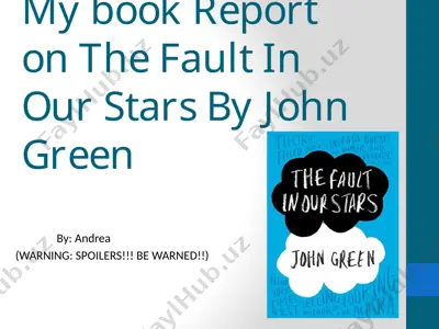 the fault in our stars — PPT