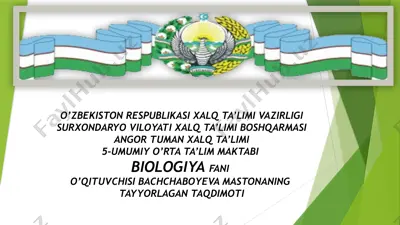 prokariot hujayralar — PPTX