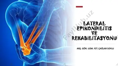 lateral epi̇kondi̇li̇ti̇s ve rehabi̇li̇tasyonu — PDF