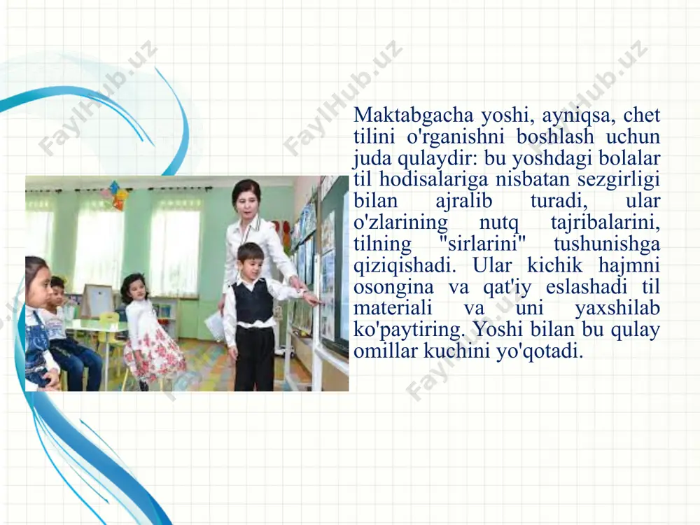 shti 1-one 2-two 3-three 4-four 5-five 6-six 7-seven olmaxon- sarguzasht- an adventure savat-basket подведите итог презентации, повторив важные моменты уроков. что должны запомнить слушатели после презентации? сохраните презентацию на видео для удобства распространения. (чтобы создать видео, откройте вкладку "файл" и выберите команду "доступ". в разделе "типы файлов" щелкните "создать видео"). 11 uzum- grapes nok- pear tarvuz - watermelon olma- appel apelsin- orange qulupnay- strawberry olcha- cherry malina- raspberry o'rik- apricot microsoft инженерное мастерство конфиденциальная информация майкрософт 12 image1.jpeg image3.png image5.jpeg image6.png image7.jpg image8.jpg image9.png image10.png image11.jpg image12.jpg image13.jpg image14.jpg image15.png image16.png image2.png /docprops/thumbnail.jpeg