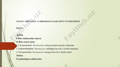 karamdoshlar oilasi — PPTX