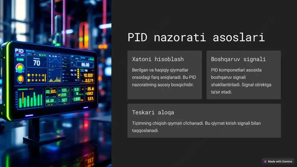 diskret tizimlarida pid nazorati - Page 3