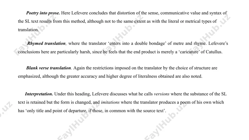 ucture of the word, to completely replace the meaning of the word, or to use lexical and syntactic substitution methods all at once. this is called transformation in translation. for example, being informed about the development of events in the following situations gives the possibility of completely the sentence. there is no exact alternative of the word “exposure” both in uzbek and english languages in the sentence “he died of exposure”. this word is given in the english-uzbek dictionary as “дучор бўлмоқ; мубтало бўлиш, йўлиқиш, учраш” while in english-russian dictionaries it has translation such as выставление (на солнце, под дождь) 2) подвергание (риску, опасности) оставлять ребенка на произвол судьбы. but the above sentence cannot be translated into uzbek as у дучор бўлишдан ўлди or into russian as oн умер oт подвергание based on the dictionary. if the situation in the context and the continuation of the events are known, he …