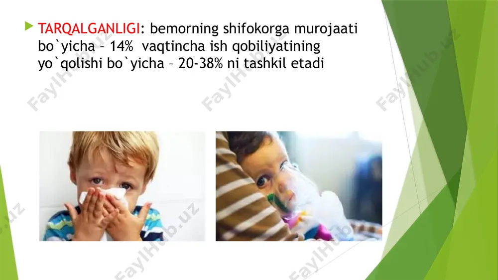 1.gipoallergenli . kasallikni davolashda allergiyaga olib keladigan barcha mahsulotlarni chiqarib tashlash kerak. davolash: etiboringiz uchun raxmat image1.png image2.png image3.png image4.png image5.png image6.png image7.png image8.png image9.png image10.png image11.png image12.jpeg image13.jpeg