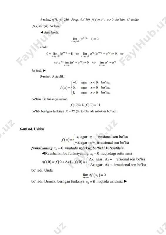 amaliy mashg’ulot. funksiyaning uzluksizligini ta’rif yordamida tekshirish - Page 2