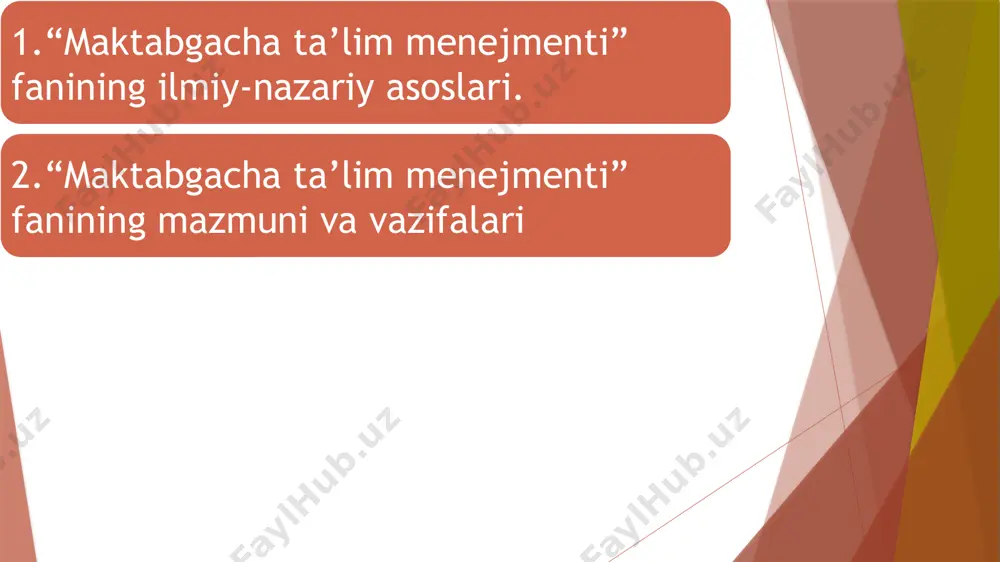 . bundan tashqari, boshqaruv modeliga qo'yiladigan talablar: pedagogik jarayonni tashkil etish ma'lum bir o'zaro bog'liq elementlardan iborat murakkab tizim sifatida qaraladi. bunday elementlarga uning faoliyatini belgilovchi maqsadlar, vazifalar, vositalar, shakl va usullar, sub'ekt, boshqaruv ob'ekti, tamoyillari va funktsiyalari kiradi. innovatsion pedagogik texnologiyalarni joriy etish sharoitida pedagogik jarayonni qurishning o'ziga xosligini ta'kidlanadi, unda o'ziga xoslik, bolalar rivojlanishining normal kursi va maktabgacha yoshdagi bolalik davrining o'ziga xosligi saqlanib qoladi. ular jamiyatdagi o'zgarishlar, yangicha tafakkur va dunyoqarashning shakllanishi, psixologiya-pedagogika fanining rivojlanishi bilan bog'liq holda o'zgarib boradi. boshqaruv sub'ektlari faoliyatini belgilaydigan maqsadlar pedagogik jarayonning maqsad va vazifalariga mos keladi: bolaning shaxsiyatini rivojlantirish, uning dunyoni va o'zini bilishga bo'lgan ehtiyojini shakllantirish, shuning uchun asosiy shart. maktabgacha ta'lim muassasasining faoliyati - bu jamoaning barcha a'zolari tomonidan bolaning shaxsiyatining o'ziga xosligini tan olish. maktabgacha ta'lim muassasasi rahbarining boshqaruv harakatlari o'qituvchilarning bolaga uning rivojlanishi va shakllanishida pedagogik yordam ko'rsatish, takomillashtirish istagi bilan uyg'unlashganda bolaning shaxsini -maktabgacha tarbiyachini shakllantirish …