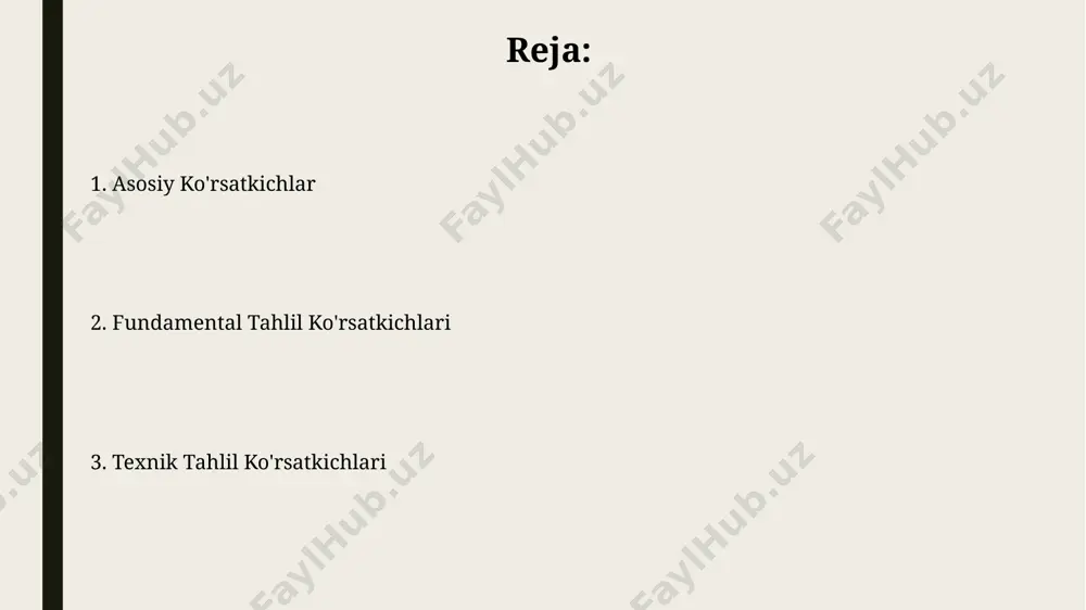 hanligini bildiradi, bu esa investorlar uchun xavfni oshiradi. texnik tahlil ko'rsatkichlari bozorning kengayishi yoki torayishini aniqlashda, 20 kunlik o'rtacha hajm 50 kunlik o'rtacha hajmdan yuqori bo'lsa, aqsh bozorida o'sish kuzatiladi, bu esa investorlarning faolligiga ishora qiladi. rsi (nisbiy kuch indeksi) ko'rsatkichi, 70 dan yuqori qiymatlarda, masalan, yaponiya nikkei 225 indeksida, haddan tashqari sotib olingan hudud signalini beradi va qisqa muddatli tuzatish ehtimolini ko'rsatadi. volatilllik va xavf yaponiya bozorining o'rtacha yillik volatillligi 15% atrofida bo'lsa-da, ba'zi bir kunlarda 3% dan ortiq o'zgarishlar kuzatilishi mumkin, bu esa qisqa muddatli savdolar uchun xavfni oshiradi. evropa ittifoqida joylashgan kompaniyalarning aksiyalari o'rtacha 20% volatilllik bilan tavsiflanadi, ammo geosiyosiy voqealar bu ko'rsatkichni 30% gacha oshirishi mumkin, bu investorlar uchun sezilarli xavfni keltirib chiqaradi. korporativ harakatlar korporativ harakatlar, masalan, yirik kompaniyalarni sotib olish yoki birlashishlari, aqshda 2022-yilda 2 trillion dollarga yaqin baholandi, bu esa bozor faolligining yuqori darajasidan dalolat beradi. rossiyada 2023 yilning birinchi choragida korporativ qarzlar …